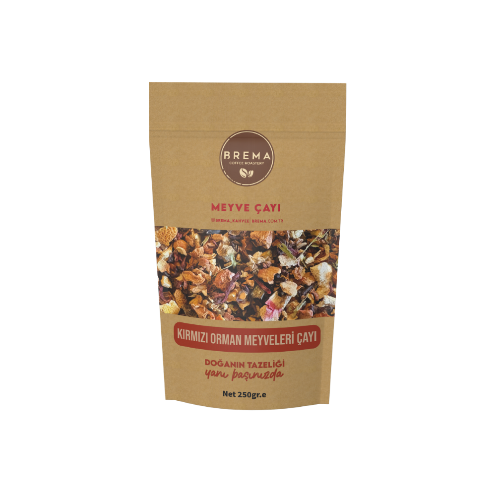 Kırmızı orman Meyveleri Çayı