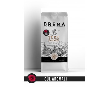 Gül Aromalı Türk Kahvesi 500 Gr. - Brema